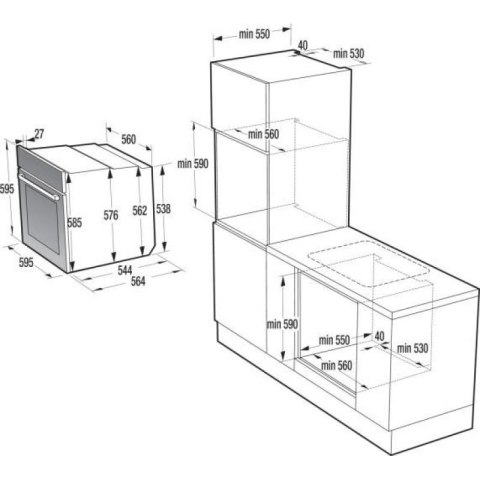 Piekarnik GORENJE BO6737E02BG Gorenje