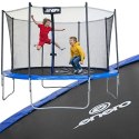 TRAMPOLINA BATUTA OGRODOWA SKŁADANA Z SIATKĄ WEWNĘTRZNĄ 12FT 366CM ENERO Enero