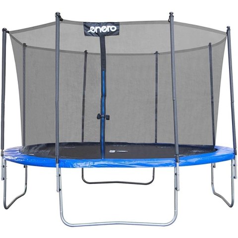 TRAMPOLINA BATUTA OGRODOWA SKŁADANA Z SIATKĄ WEWNĘTRZNĄ 12FT 366CM ENERO Enero