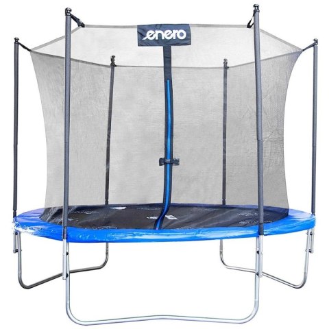 TRAMPOLINA BATUTA OGRODOWA SKŁADANA Z SIATKĄ WEWNĘTRZNĄ 8FT 244CM ENERO Enero
