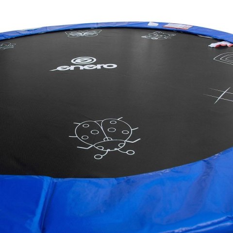 TRAMPOLINA BATUTA OGRODOWA SKŁADANA Z SIATKĄ WEWNĘTRZNĄ 8FT 244CM ENERO Enero