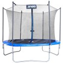 TRAMPOLINA BATUTA OGRODOWA SKŁADANA Z SIATKĄ WEWNĘTRZNĄ 8FT 244CM ENERO Enero