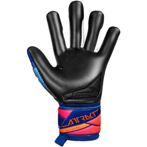 Rękawice bramkarskie Reusch Attrakt Infinity Evolution NC niebiesko-czarne 5670725 4127 Reusch
