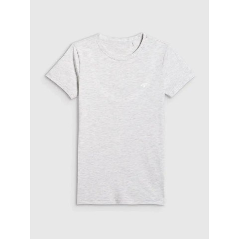 T-shirt slim z kolekcji basic damski 4F 4FWMM00TTSHF3306-27M 4f