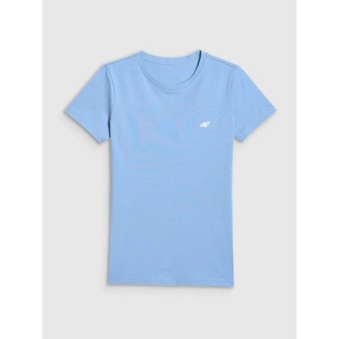 T-shirt slim z kolekcji basic damski 4F 4FWMM00TTSHF3306-32S 4f