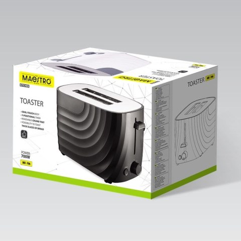 Toster 700W MR-706-BLACK MAESTRO MAESTRO