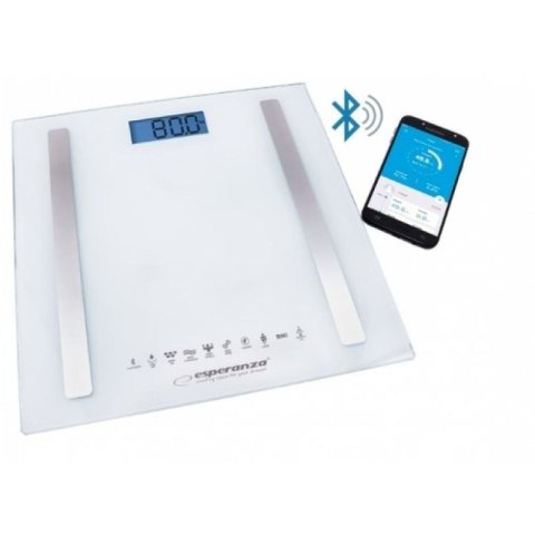 Waga z funkcją bluetooth Esperanza B.FIT EBS016W (kolor biały) EB FIT