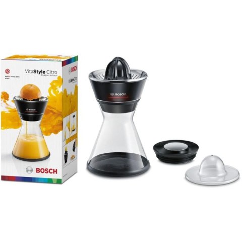 Wyciskarka do cytrusów BOSCH MCP72GPB (40W; 1l; kolor czarny, kolor przeźroczysty) BOSCH
