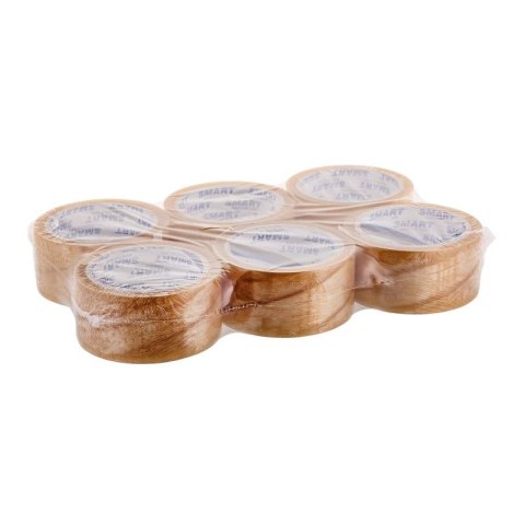 BSTech taśma klejąca Solvent Transparent 48mmx66m 6 szt BESTPAK