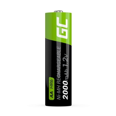 GREEN CELL AKUMULATORKI PALUSZKI 4X AA R6 2000MAH Green Cell