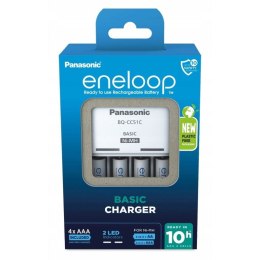 ŁADOWARKA PANASONIC BASIC + 4x AAA ENELOOP 800 mAh Panasonic