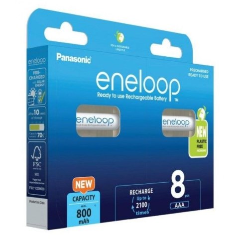 PANASONIC ENELOOP AAA 800 mAh 8 szt Panasonic