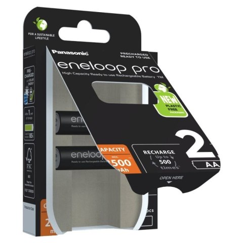 PANASONIC ENELOOP PRO AA 2500mAh 2 szt Panasonic