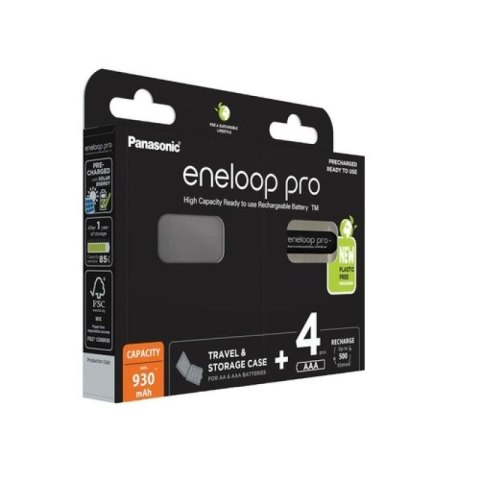PANASONIC ENELOOP PRO AAA 930mAh 4 szt + box Panasonic