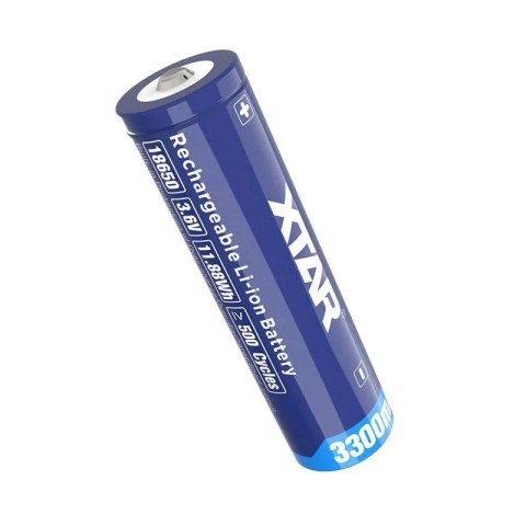 XTAR AKUMULATOR 18650 3,6V 3300MAH LI-ION Z ZABEZPIECZENIEM 18650-3300 XTAR
