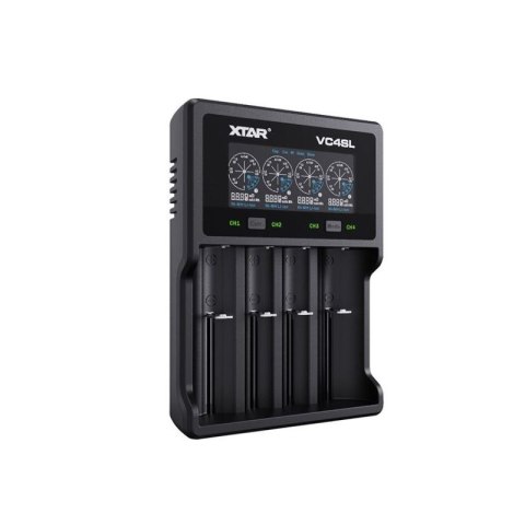 XTAR ŁADOWARKA DO AKUMULATORÓW CYLINDRYCZNYCH LI-ION/NI-MH/NI-CD 18650 VC4SL XTAR