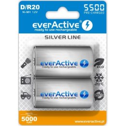 Zestaw akumulatorków everActive EVHRL20-5500 (5500mAh ; Ni-MH) EverActive