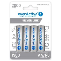 Zestaw akumulatorków everActive EVHRL6-2000 (2000mAh ; Ni-MH) EverActive