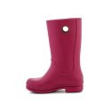 Crocs Wellie Rain Boot Girl 50004-00209 Pomegranate Crocs