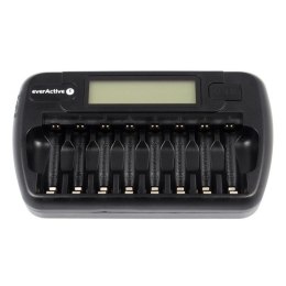 EVERACTIVE ŁADOWARKA PROCESOROWA AAA/AA, 8 W PEŁNI NIEZALEŻNYCH KANAŁÓW, ŁADOWANIE, ODŚWIEŻANIE, ADAPTER 12V W ZEST. NC-800 EverActive