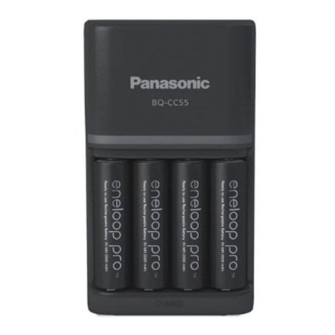 ŁADOWARKA PANASONIC SMARTPLUS + 4x AA ENELOOP PRO 2500 mAh Panasonic