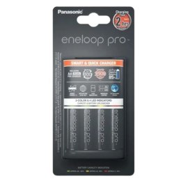 ŁADOWARKA PANASONIC SMARTPLUS + 4x AA ENELOOP PRO 2500 mAh Panasonic