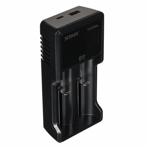 XTAR ŁADOWARKA DO AKUMULATORÓW CYLINDRYCZNYCH LI-ION / NI-MH / NI-CD 18650 VC2SL XTAR