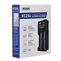XTAR ŁADOWARKA DO AKUMULATORÓW CYLINDRYCZNYCH LI-ION / NI-MH / NI-CD 18650 VC2SL XTAR