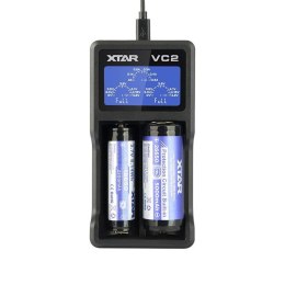 XTAR ŁADOWARKA DO AKUMULATORÓW CYLINDRYCZNYCH LI-ION VC2 XTAR