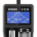 XTAR ŁADOWARKA DO AKUMULATORÓW CYLINDRYCZNYCH LI-ION VC2 XTAR