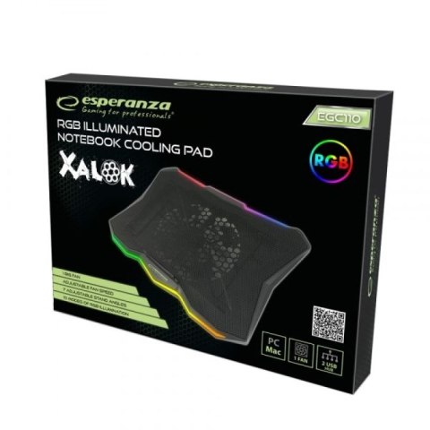 ESPERANZA PODSTAWKA CHŁODZĄCA GAMING RGB XALOK EGC110 Esperanza