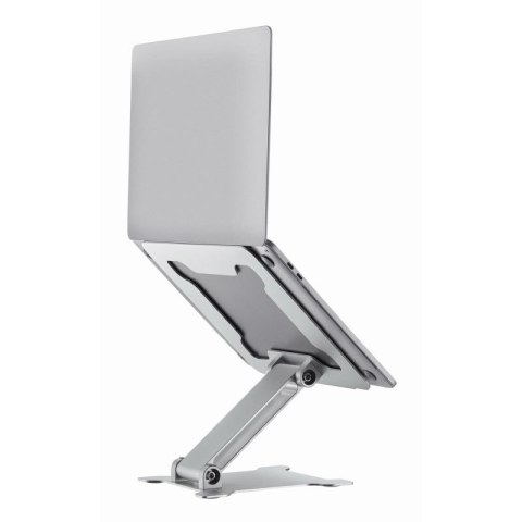 GEMBIRD SKŁADANA PODSTAWKA POD NOTEBOOKA 15,6" SREBRNA Gembird