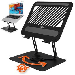 MEDIA-TECH REGULOWANA, OBRACANA, ERGONOMICZNA PODSTAWKA POD LAPTOPA LAPTOP STAND ROTO MT2662 Media-Tech