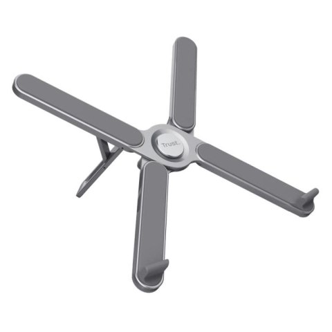 Podstawka pod laptopa Trust MACY FOLDABLE METAL Grey Trust