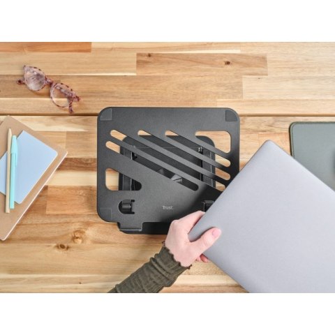 Podstawka pod laptopa Trust ZEFF METAL Black WD