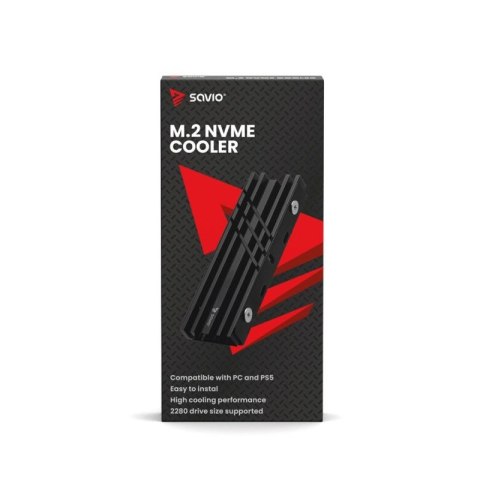 SAVIO CHŁODZENIE DO DYSKÓW M.2 NVME 2280 COOLER AK-60 Savio