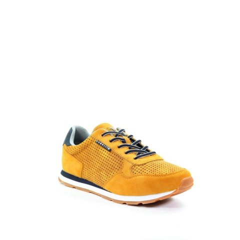 Bugatti żółte sneakersy męskie 321-ASH02-5500-5000 YELLOW Bugatti