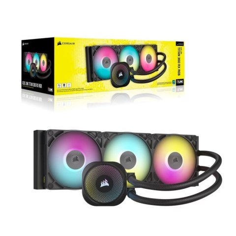 CORSAIR iCUE LINK TITAN 360 RX RGB AIO, 360mm Radiator, Liquid CPU Cooler Corsair