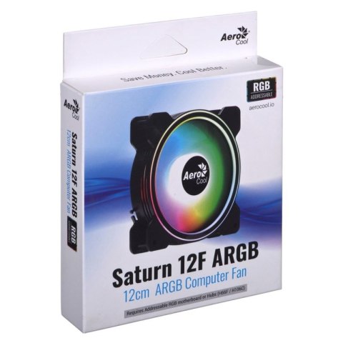 Wentylator AEROCOOL PGS SATURN 12F ARGB 6P (120mm) Aerocool