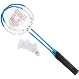 ZESTAW DO BADMINTONA W POKROWCU NIEBIESKI 6W1 DONNAY Donnay