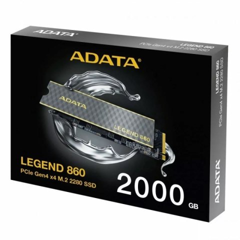Adata Dysk SSD LEGEND 860 2TB PCIe 4x4 6000/5000 MB/s M.2 ADATA