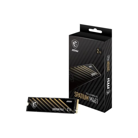 Dysk SSD MSI SPATIUM M461 2TB PCIe 4.0 NVMe M.2 2280 MSI