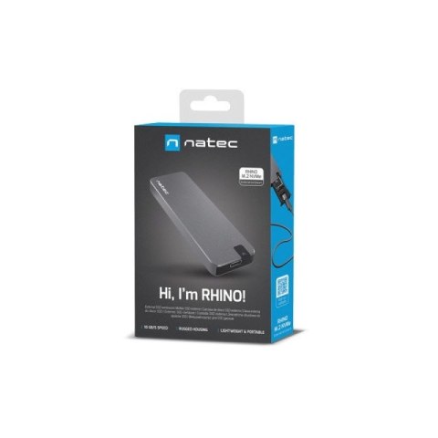 NATEC OBUDOWA SSD RHINO M.2 NVME ALUMINIUM NKZ-1953 NATEC