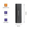 QOLTEC OBUDOWA DO DYSKÓW KIESZEŃ M.2 SATA SSD | NGFF | USB TYP C Qoltec
