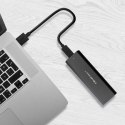 QOLTEC OBUDOWA DO DYSKÓW KIESZEŃ M.2 SATA SSD | NGFF | USB TYP C Qoltec