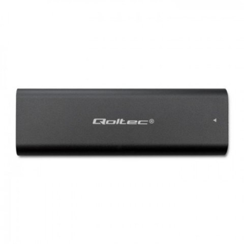 QOLTEC OBUDOWA DO DYSKÓW KIESZEŃ M.2 SATA SSD | NGFF | USB TYP C Qoltec
