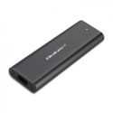 QOLTEC OBUDOWA DO DYSKÓW KIESZEŃ M.2 SATA SSD | NVME | USB TYP C Qoltec