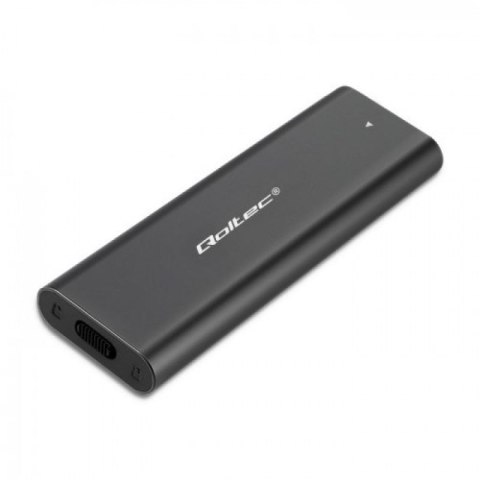 QOLTEC OBUDOWA DO DYSKÓW KIESZEŃ M.2 SATA SSD | NVME | USB TYP C Qoltec