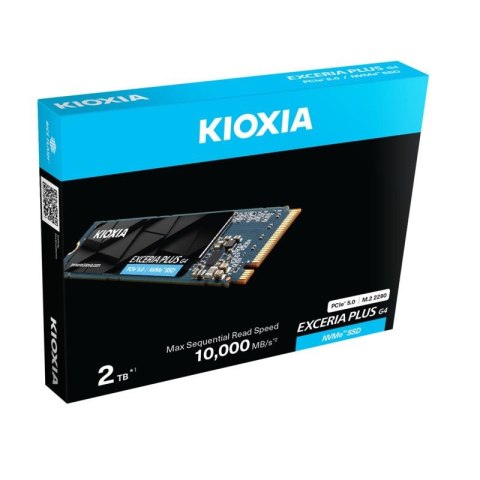 SSD KIOXIA EXCERIA PLUS G4 NVMe M.2 2280 2TB KIOXIA
