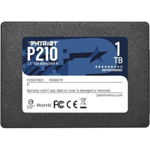 SSD Patriot P210 1TB SATA3 2.5 Patriot Memory